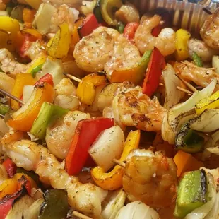 Grilled kabob goodness!!