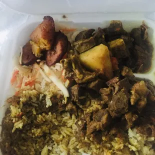 Curry Goat Meal