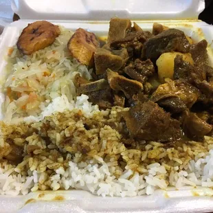 Curried Goat Plate