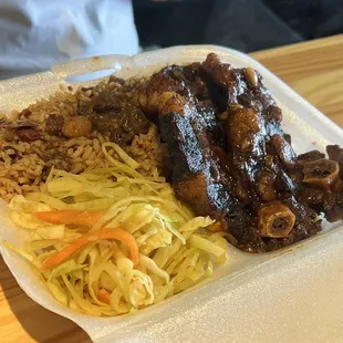 Jerk oxtail