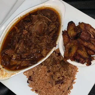 Brown Stew Chicken Side