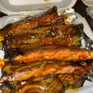 ribs, bbq ribs, food
