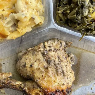 1/4 jerk chicken entree