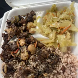mini oxtail plate.