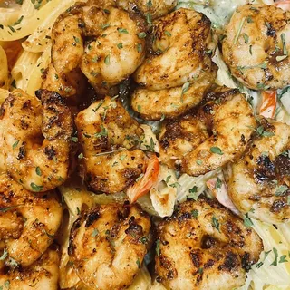 Jerk Shrimp Pasta