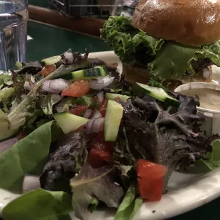 My beer glazed burger