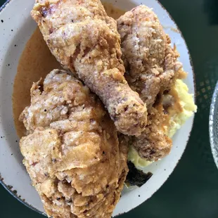 Fried chicken Sundays $20. Fantastic.
