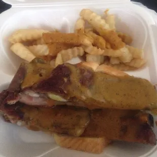 Rib Snack (2 ribs and fries)