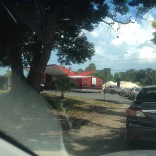 The Line for free ribs or chicken snack for voting. This is a bonus, I was voting anyway!