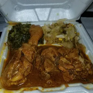 Stewed chicken