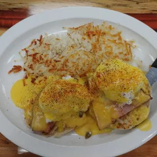 Eggs Benedict...yum!