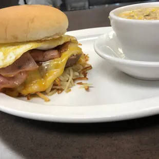 The Breakfast Burger!