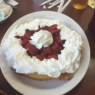Strawberry Belgian Waffle