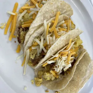 Breakfast tacos / special order