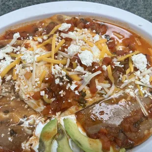 The Huevos Rancheros was cooked to perfection!!