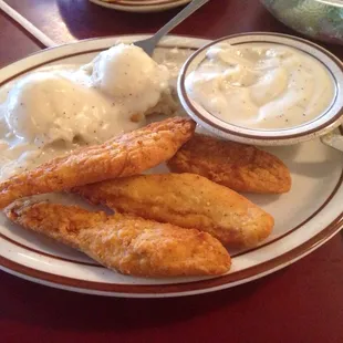 grilled fish, food