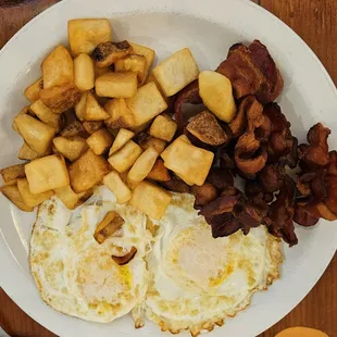 All-American with bacon