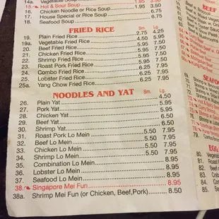 menu, sushi and sashimi