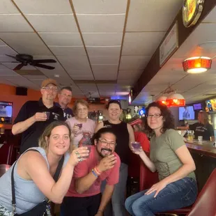 Some of do and so's friends, and me!