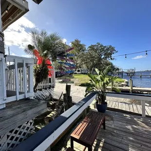 the view from the deck