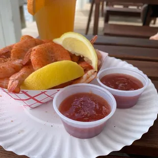 Pound of peel and eat shrimp