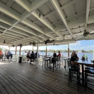 The patio
