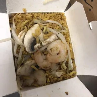 Shrimp fried rice