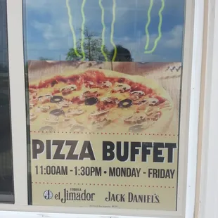 Great Pizza Buffet - all you can eat for $7