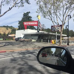 Took this picture before I pulled in the parking lot. Really like the old school look to this place