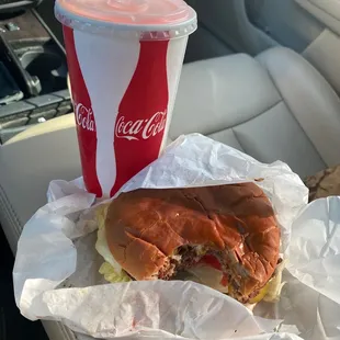 Double Bacon Burger