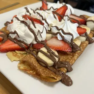 Nutella Swedish pancakes