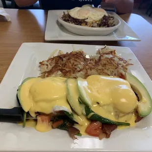Avocado Benedict.
