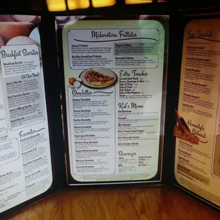 Full breakfast and lunch menu. Also open for Friday night fish fry.