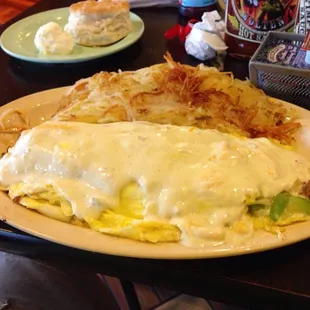 Mexican omelette