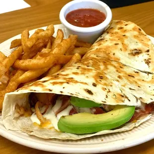 Bacon Ranch Quesadilla
