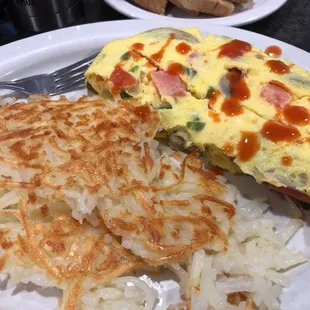 Veggie omelette
