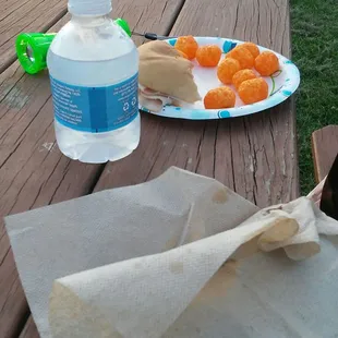 Kids meal includes sandwich, side, drink, and Jr cone.