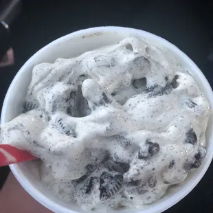 My ice cream so delicious