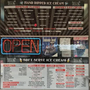 Sign &amp; Menu