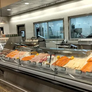 a view of a deli counter