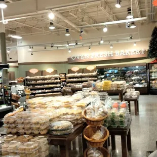 the inside of a grocery store