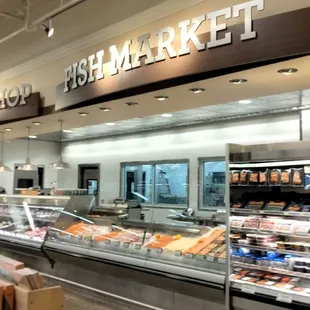 the inside of a grocery store