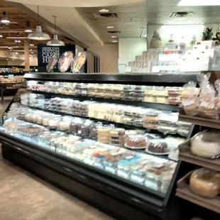 a grocery store filled with donuts