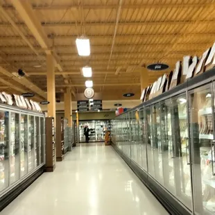 the inside of a grocery store