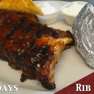 Best ribs around on thurs 4-9 p.m.