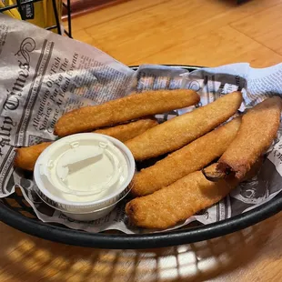 Fried pickles