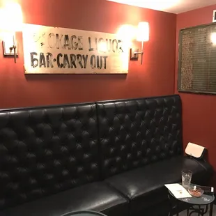 The small back room area