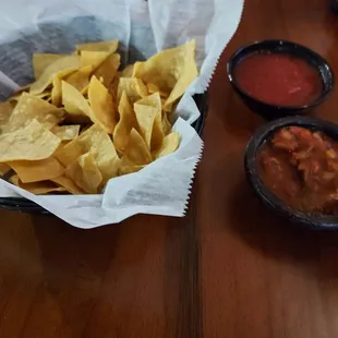Chips and salsa.