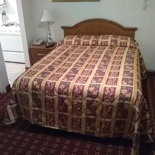 Room with a kitchenette was nice to have.. don't like to eat fast food all the time when on the go