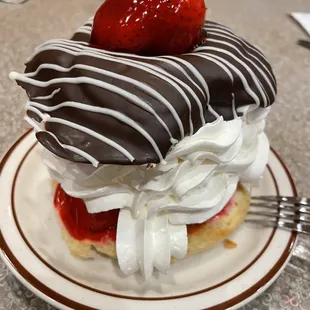 Jerry's nugget casino outstanding desert with a cup of coffee, A+ service